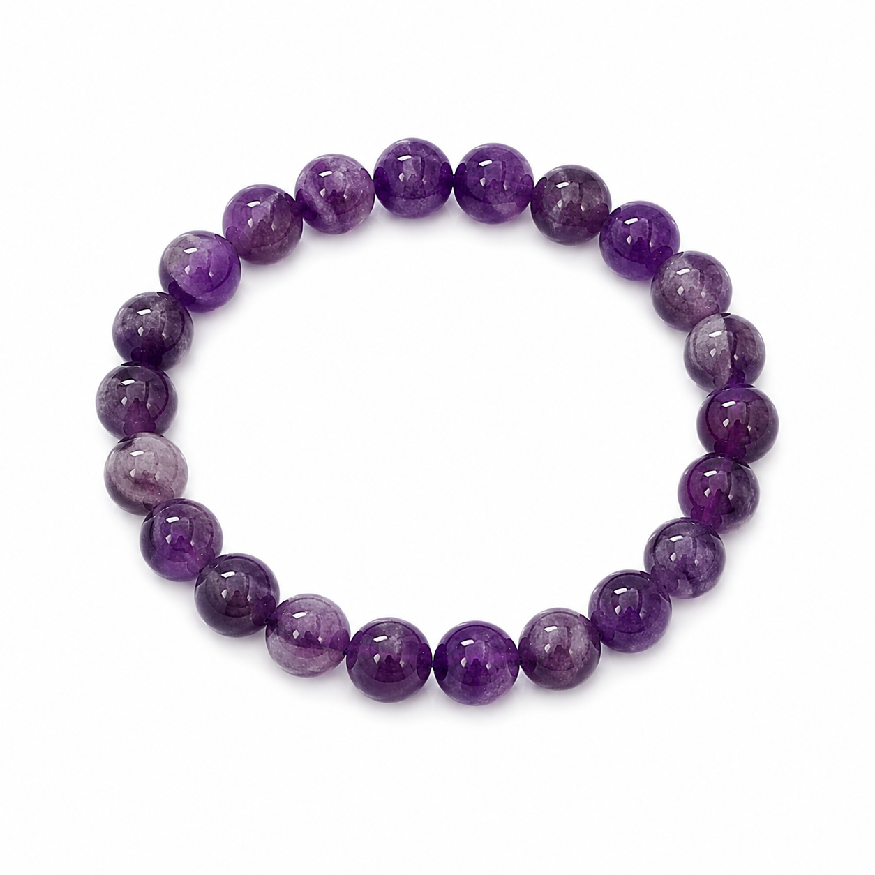 Amethyst / Jamunia Crystal Bracelet premium product view