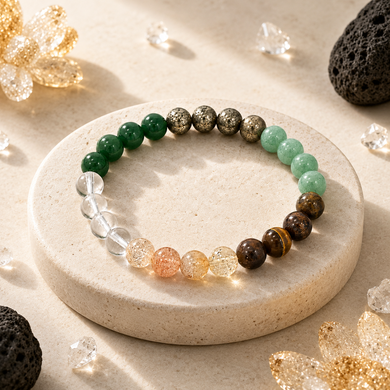 Dhanyog Bracelet in a premium styled product composition